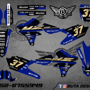 קיט מדבקות ל Yamaha YZF WRF 450 2014-2017 YZF 250 2018 V45