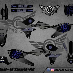 קיט מדבקות ל Yamaha YZF WRF 450 2014-2017 YZF 250 2018 V46