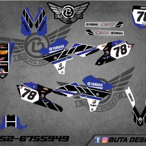 קיט מדבקות ל Yamaha YZF WRF 450 2014-2017 YZF 250 2018 V5