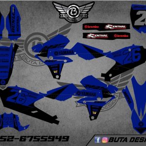 קיט מדבקות ל Yamaha YZF WRF 450 2014-2017 YZF 250 2018 V52