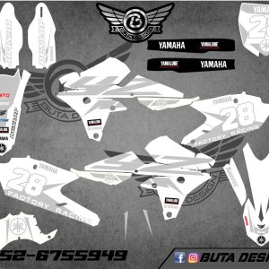 קיט מדבקות ל Yamaha YZF WRF 450 2014-2017 YZF 250 2018 V53