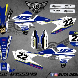 קיט מדבקות ל Yamaha YZF WRF 450 2014-2017 YZF 250 2018 V53