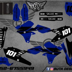 קיט מדבקות ל Yamaha YZF WRF 450 2014-2017 YZF 250 2018 V54