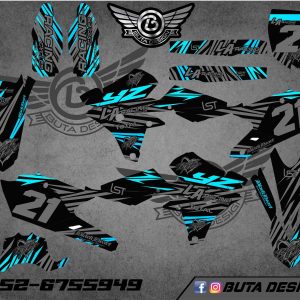 קיט מדבקות ל Yamaha YZF WRF 450 2014-2017 YZF 250 2018 V59