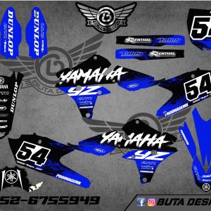 קיט מדבקות ל Yamaha YZF WRF 450 2014-2017 YZF 250 2018 V60