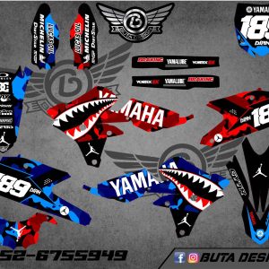 קיט מדבקות ל Yamaha YZF WRF 450 2014-2017 YZF 250 2018 V61