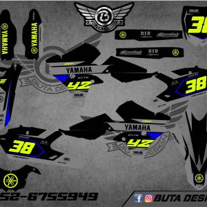 קיט מדבקות ל Yamaha YZF WRF 450 2014-2017 YZF 250 2018 V63
