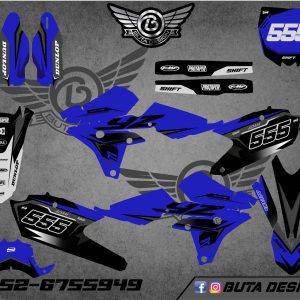 קיט מדבקות ל Yamaha YZF WRF 450 2014-2017 YZF 250 2018 V67
