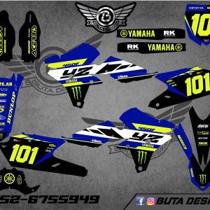 קיט מדבקות ל Yamaha YZF WRF 450 2014-2017 YZF 250 2018 V69