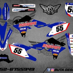 קיט מדבקות ל Yamaha YZF WRF 450 2014-2017 YZF 250 2018 V7