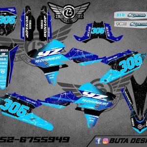 קיט מדבקות ל Yamaha YZF WRF 450 2014-2017 YZF 250 2018 V76