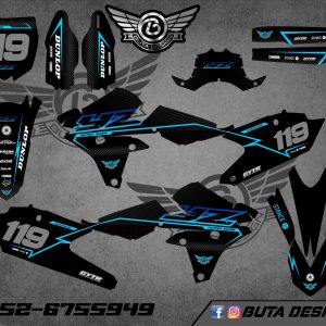 קיט מדבקות ל Yamaha YZF WRF 450 2014-2017 YZF 250 2018 V77