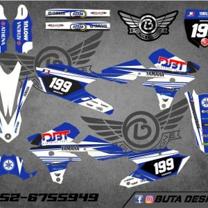 קיט מדבקות ל Yamaha YZF WRF 450 2014-2017 YZF 250 2018 V8