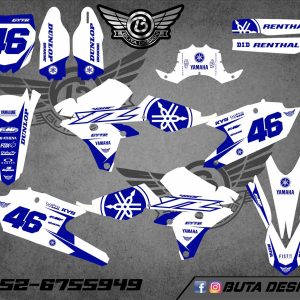 קיט מדבקות ל Yamaha YZF WRF 450 2014-2017 YZF 250 2018 V80