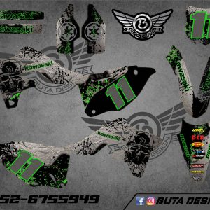 קיט מדבקות ל Kawasaki KX 250 2013-2016 V10