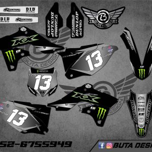 קיט מדבקות ל Kawasaki KX 250 2013-2016 V14