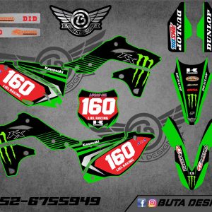 קיט מדבקות ל Kawasaki KX 250 2013-2016 V3