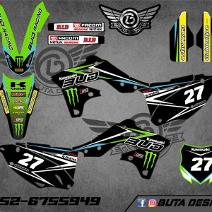 קיט מדבקות ל Kawasaki KX 250 2013-2016 V6