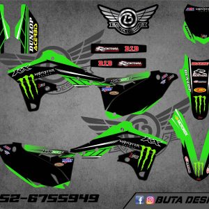 קיט מדבקות ל Kawasaki KX 250 2013-2016 V7