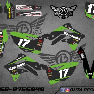 קיט מדבקות ל Kawasaki KX 450 2012-2016 V12