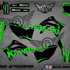 קיט מדבקות ל Kawasaki KX 450 2012-2016 V14