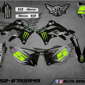 קיט מדבקות ל Kawasaki KX 450 2012-2016 V23