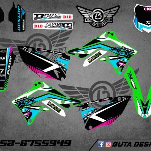 קיט מדבקות ל Kawasaki KX 450 2012-2016 V27