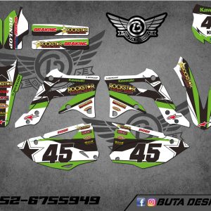 קיט מדבקות ל Kawasaki KX 450 2012-2016 V5