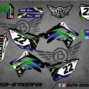 קיט מדבקות ל Kawasaki KX 450 2012-2016 V7