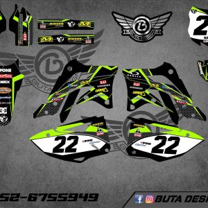 קיט מדבקות ל Kawasaki KX 450 2012-2016 V9