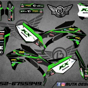 קיט מדבקות ל Kawasaki KX 450 2017-2018 V10