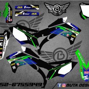 קיט מדבקות ל Kawasaki KX 450 2017-2018 V18