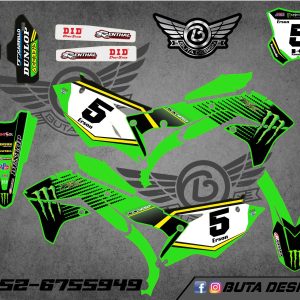 קיט מדבקות ל Kawasaki KX 450 2017-2018 V21