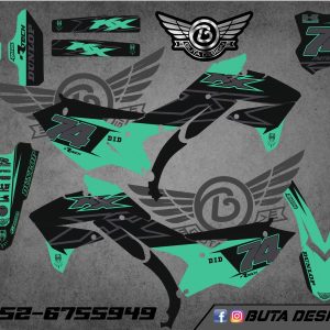 קיט מדבקות ל Kawasaki KX 450 2017-2018 V27