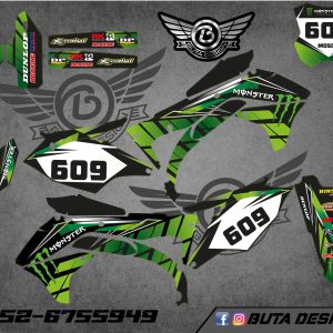 קיט מדבקות ל Kawasaki KX 450 2017-2018 V3