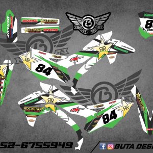 קיט מדבקות ל Kawasaki KX 450 2017-2018 V6