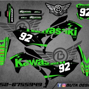 קיט מדבקות ל Kawasaki KX 450 2017-2018 V9