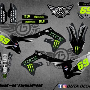 קיט מדבקות ל Kawasaki KX 450 2019-2023 KX 250 2021-2024 V11
