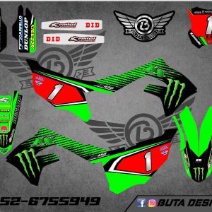 קיט מדבקות ל Kawasaki KX 450 2019-2023 KX 250 2021-2024 V14
