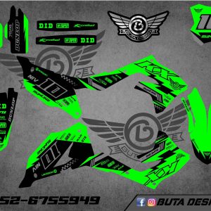 קיט מדבקות ל Kawasaki KX 450 2019-2023 KX 250 2021-2024 V17