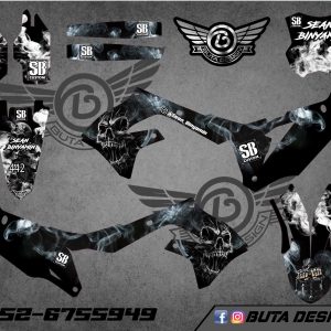 קיט מדבקות ל Kawasaki KX 450 2019-2023 KX 250 2021-2024 V26