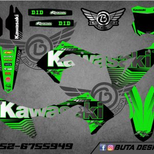 קיט מדבקות ל Kawasaki KX 450 2019-2023 KX 250 2021-2024 V28