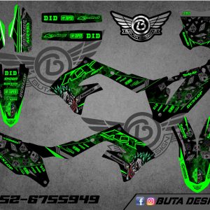 קיט מדבקות ל Kawasaki KX 450 2019-2023 KX 250 2021-2024 V30