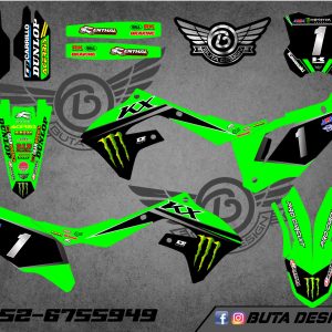 קיט מדבקות ל Kawasaki KX 450 2019-2023 KX 250 2021-2024 V32