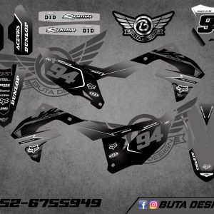 קיט מדבקות ל Kawasaki KX 450 2019-2023 KX 250 2021-2024 V49