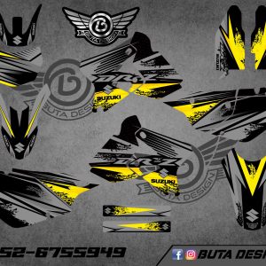 קיט מדבקות ל DRZ 400 2000-2024 V11