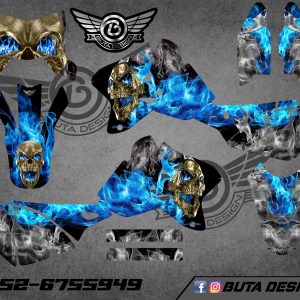 קיט מדבקות ל DRZ 400 2000-2024 V21