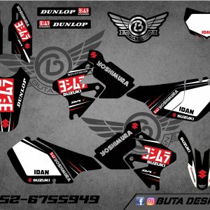 קיט מדבקות ל DRZ 400 2000-2024 V3