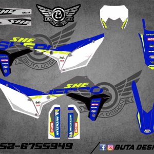 קיט מדבקות ל Sherco SE SEF 2017-2024 V12
