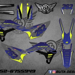 קיט מדבקות ל Sherco SE SEF 2017-2024 V6